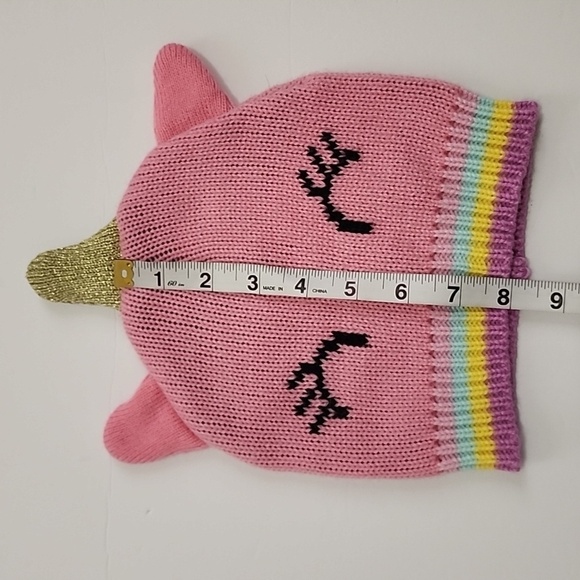 Squishmallow FIFI Girls Pink Knit Hat - Picture 4 of 5